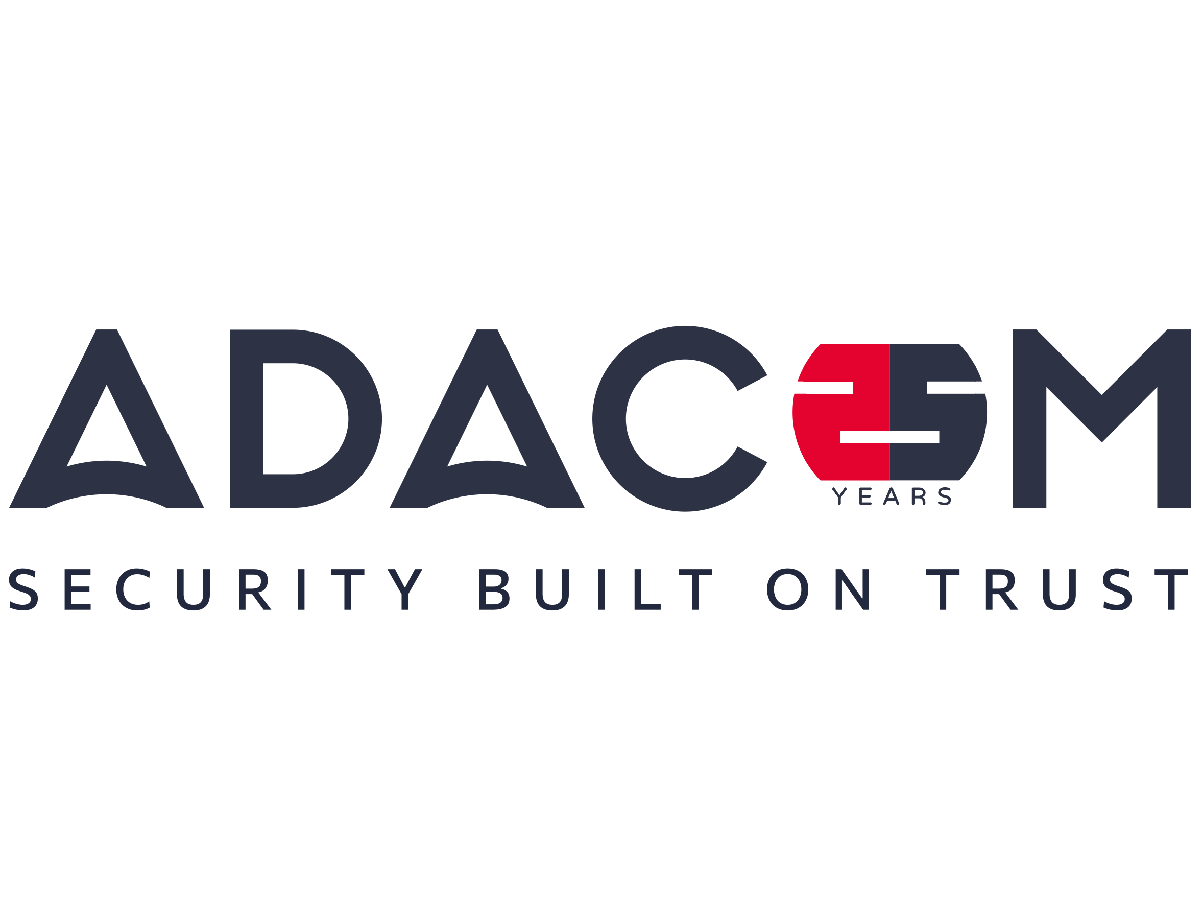 adacom logo 25 years